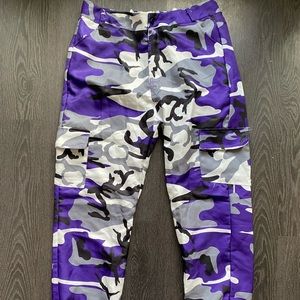 camo joggers